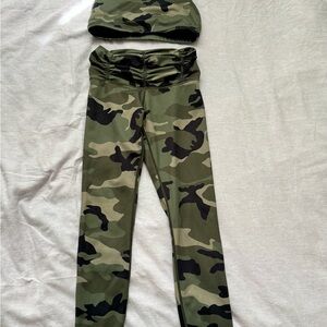 Camouflage Two-Piece Set